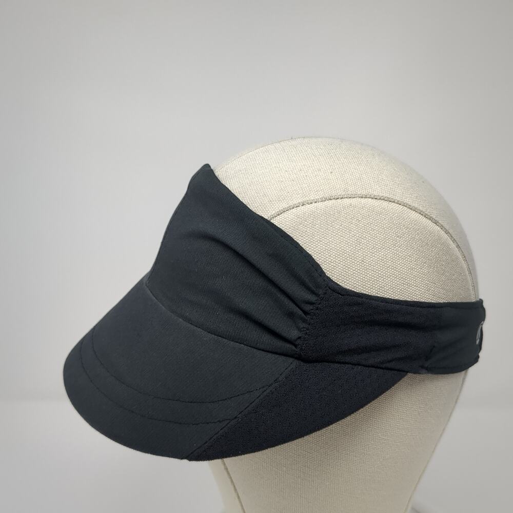 Lululemon Strapback Sun Visor Hat Solid Black One… - image 3